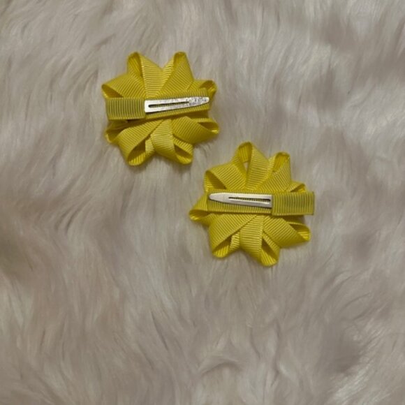 Bundle (8) of 3" Ribbon Flower Bows  3B8003  Handmade NWT Boutique - Picture 2 of 9